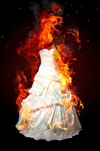 the flaming bride