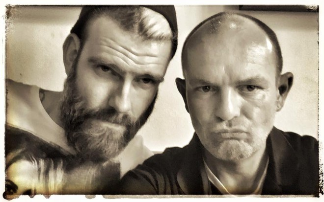 (links Martin Schenk, Rechts Harald Peter)